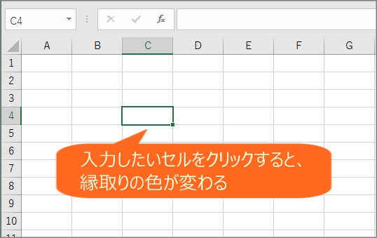 セルに文字を入力する えくとしょ 初心者のためのエクセルとｖｂａの図書館